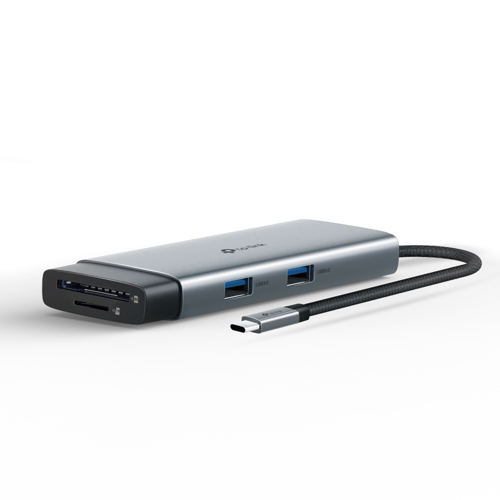 Hub TP-Link UH7020C 7 en 1 USB-C a 7 USB 3.0 Gris