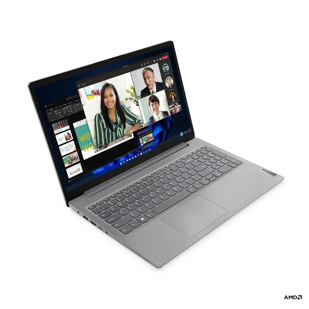 Laptop Lenovo V15 G4 AMN 15.6" FHD, AMD Ryzen 3 7320U, Ram 8GB LPDDR5, Disco SSD 512GB, FreeDos
