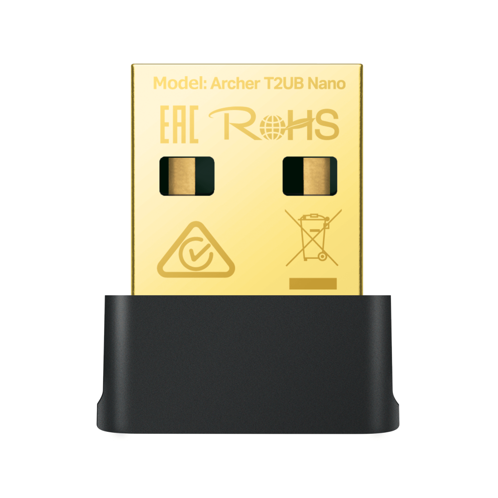 Adaptador WiFi y Bluetooth Nano 4.2, TP-LINK AC600 Archer T2UB