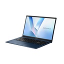 Laptop ASUS Vivobook 15 X1504VA-BQ5683, 15.6" FHD LED, Intel Core 3 100U 1.2/4.7 GHz, Ram 8GB DDR4, Disco SSD 256GB, FreeDos.