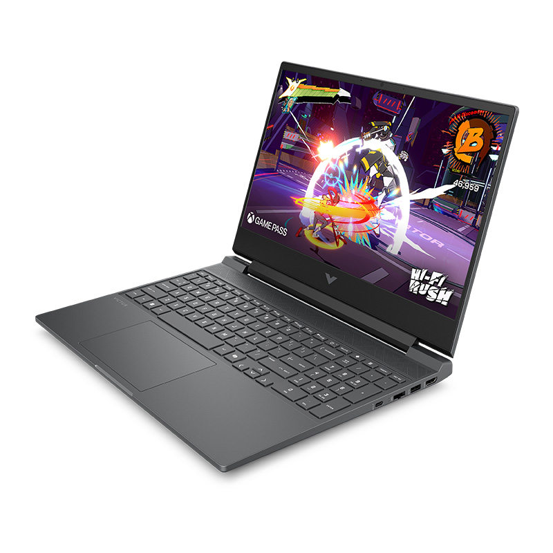 Laptop HP Victus Gaming 15-fa2032la, 15.6" FHD IPS, Intel Core i5-13420H Hasta 4.6Ghz, Ram 16GB DDR4, Disco SSD 512GB M.2, Nvidia RTX 4050 6GB, FreeDos.