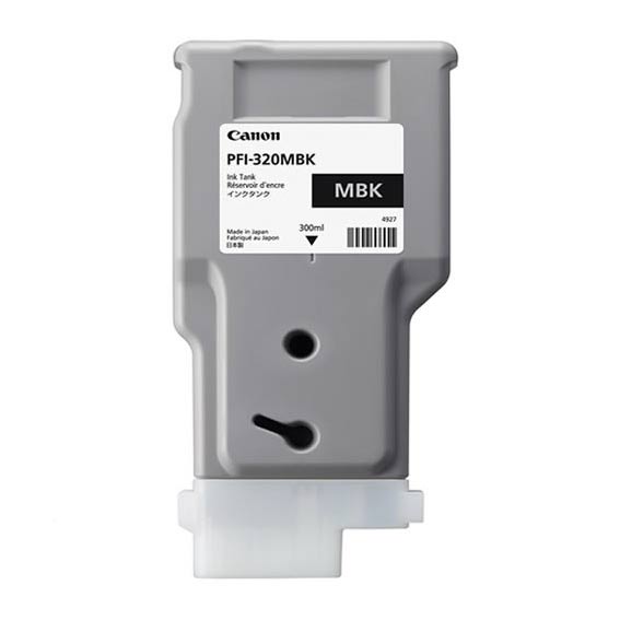TINTA MBK MATE BLACK PARA IMPRESORA PLOTTER CANON TM 300 PFI-320, SEGUN EETT - CANON