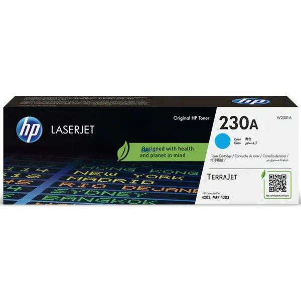Toner Original HP W2301A (230A) Cyan 1800 Pag.