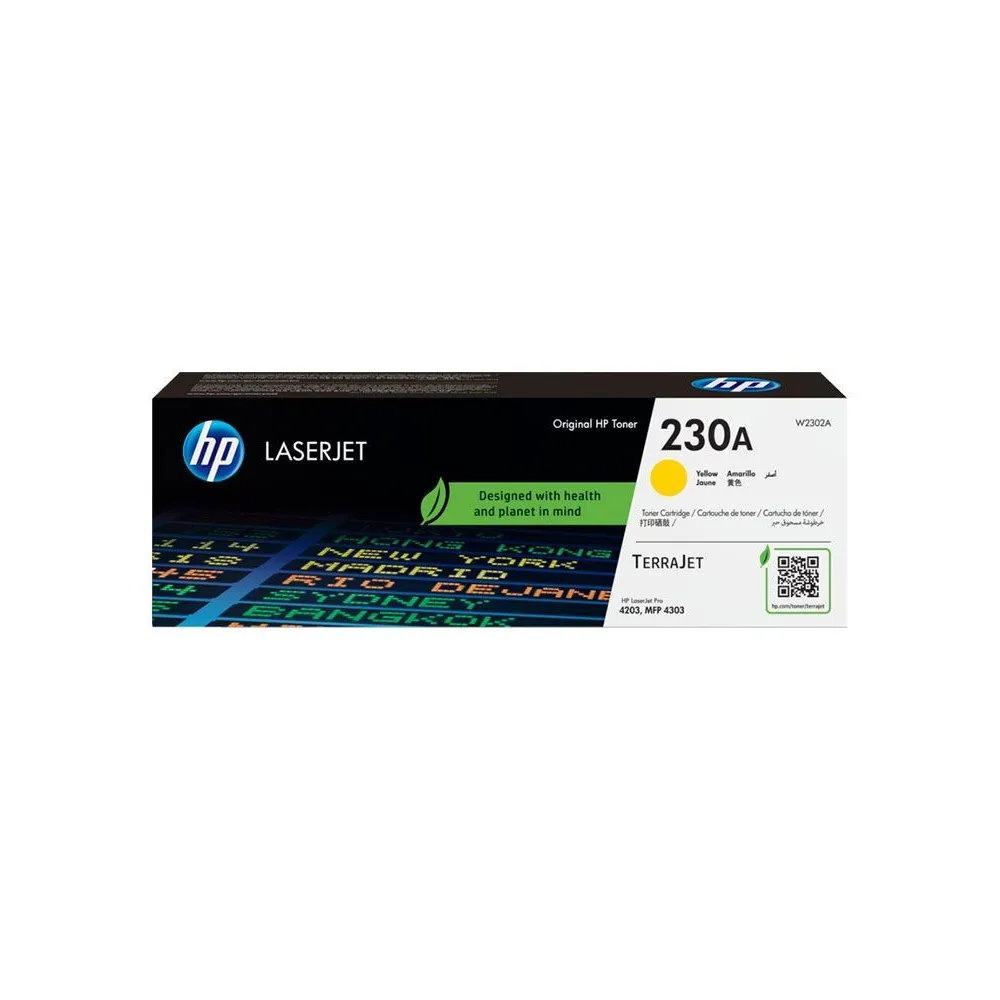 Toner Original HP W2302A (230A) Yellow 1800 Pag. 