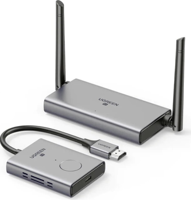 Kit extensor inalambrico UGREEN CM506 (50633) 5Ghz HDMI + VGA 50mts