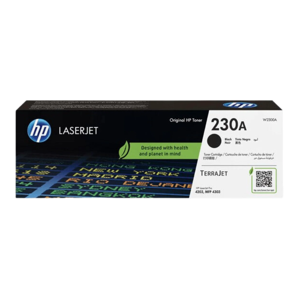 TONER : RENDIMIENTO: 2000 pg. NEGRO G. F: 12 MESES ON-SITE CAJA X 01 UNIDAD CERT. RENDIMIENTO: ISO/IEC 19752 SIST. MANEJO RAEE: COLECTIVO HP HP TONER W2300A
