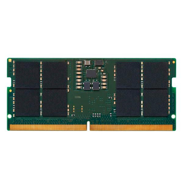 Memoria Ram SODIMM Kingston, 16GB, DDR5 4800 MHz, PC4-38400, CL40, 1.1V.