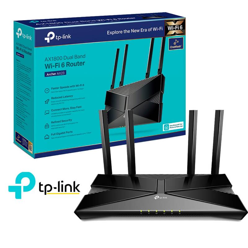Router Wifi Tp-Link Archer AX23, AX1800, Dual Banda Wifi