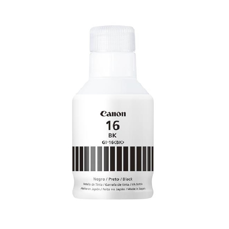 Tinta Original Canon GI-16BK, Negro 170ml 