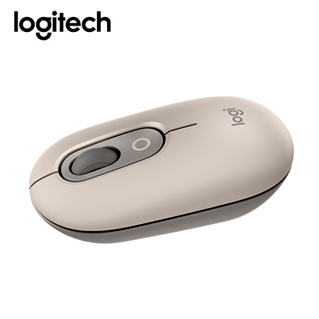 Mouse Logitech Pop Bluetooth Mist Arena/Gris.