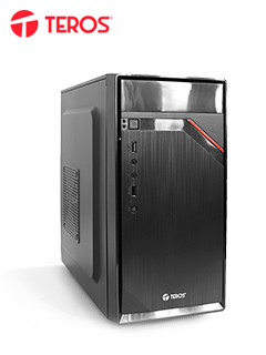 Case Teros TE1031S, Micro Tower, 250W, USB 2.0/ USB 3.0, Audio HD