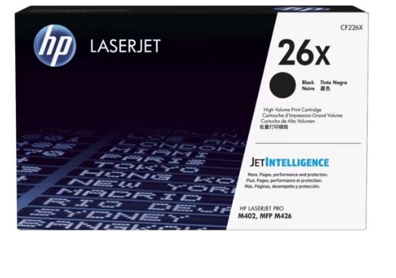 Toner Original HP (26X) CF226X Negro, 9000 Pag 