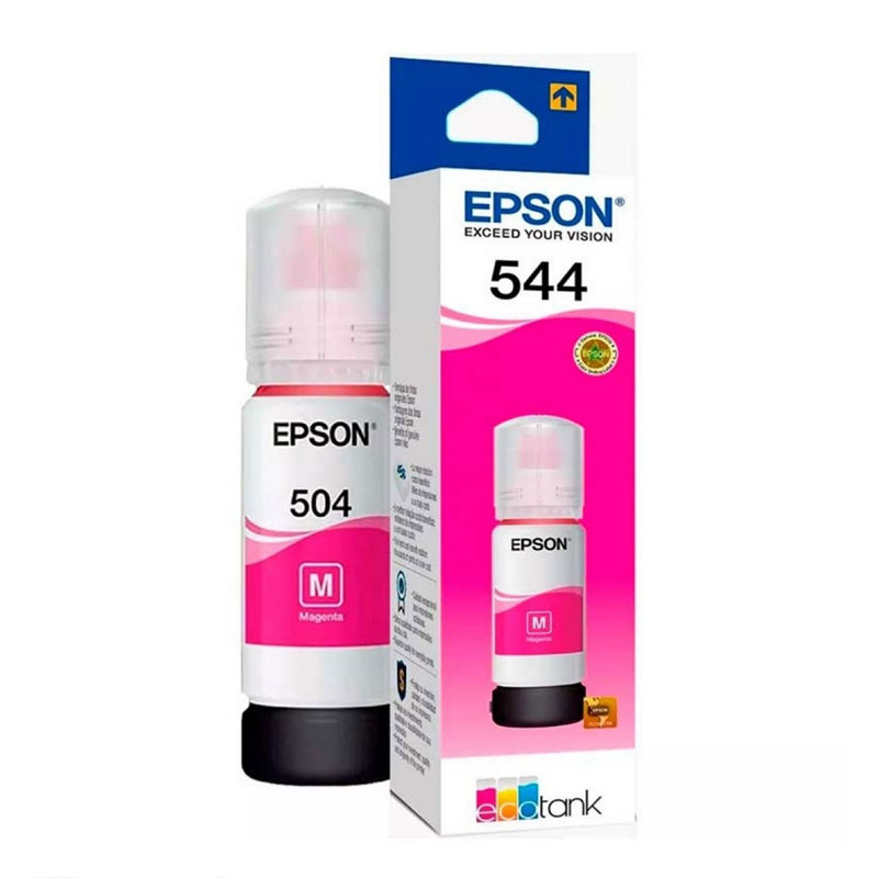 TINTA PARA IMPRESORA EPSON T504 COLOR MAGENTA, SEGUN EETT - EPSON