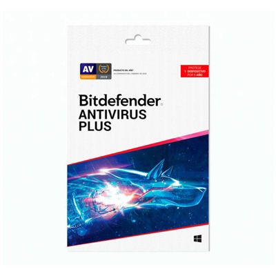 Antivirus Bitdefender PLUS 1PC 12M.