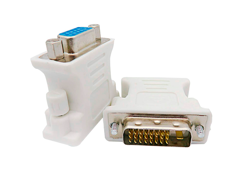 Adaptador Generico DVI a VGA, 24+1.