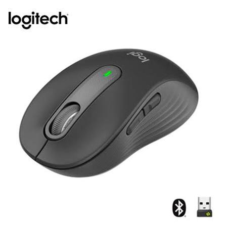 Mouse Inalambrico Logitech Signature M650 Silent, Bluetooth, Negro.