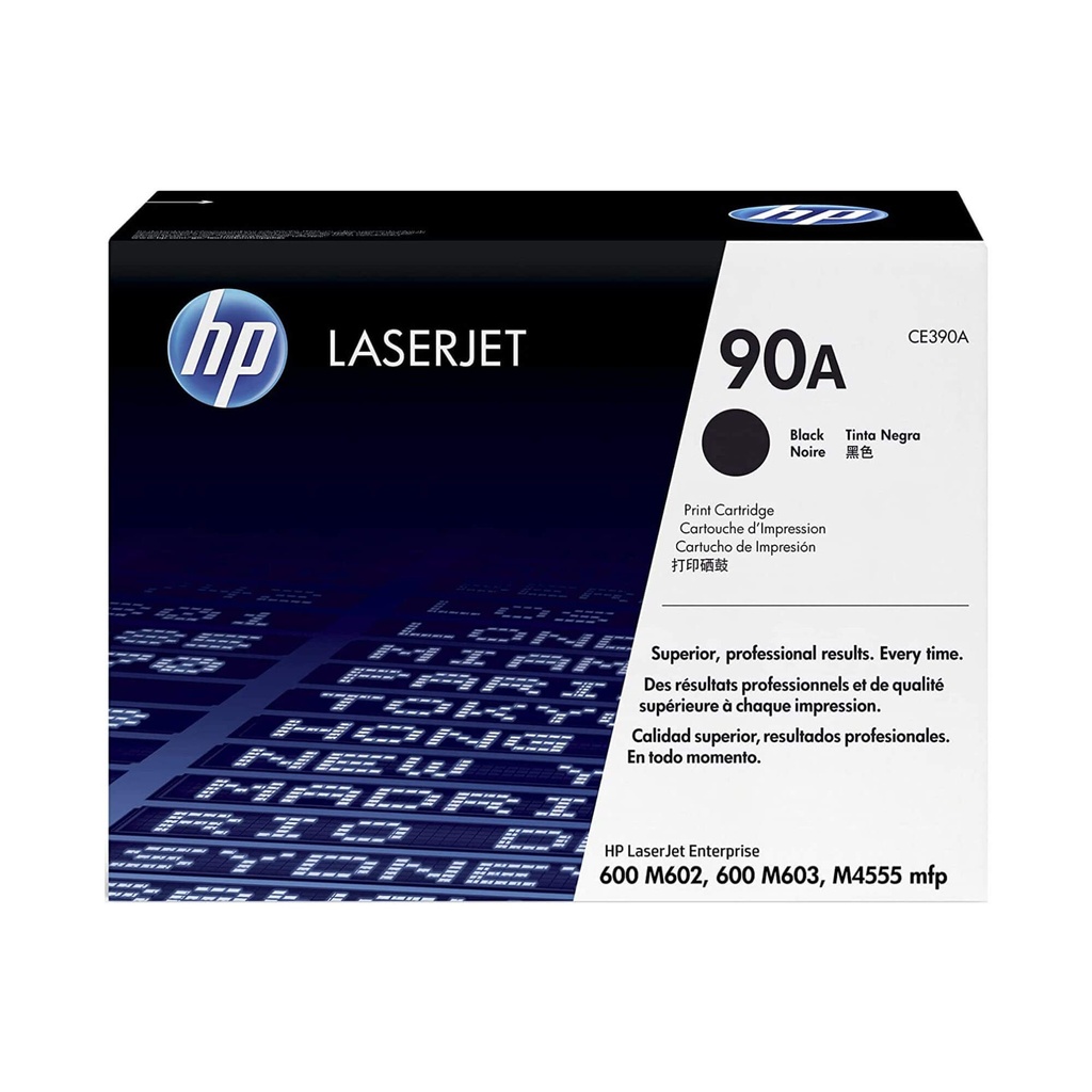 Toner de impresión para HP 90A negro CE390A