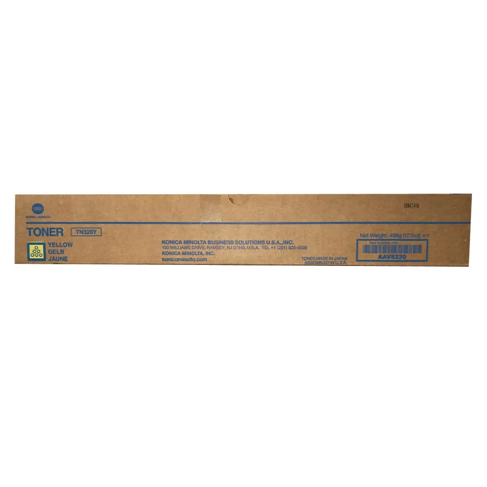 Toner TN328Y KONICA MINOLTA BIZHUB C360 Color Yellow 