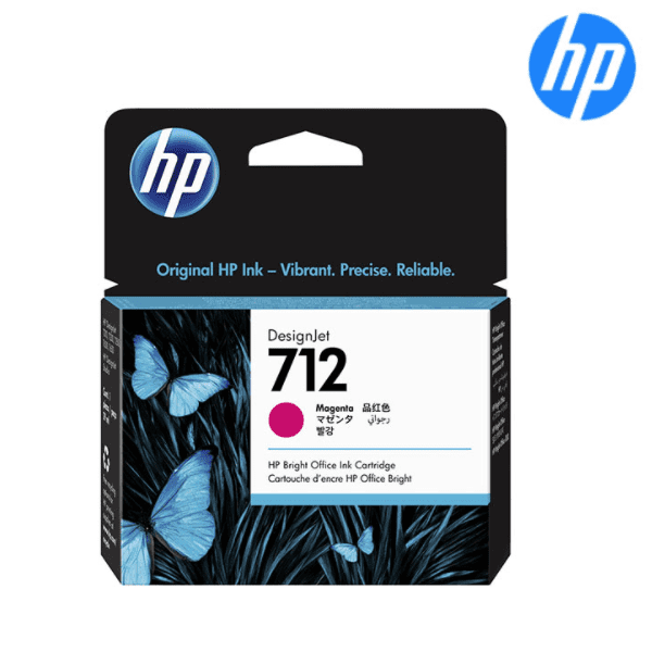 Tinta HP 3ED68A (712A) Magenta, 