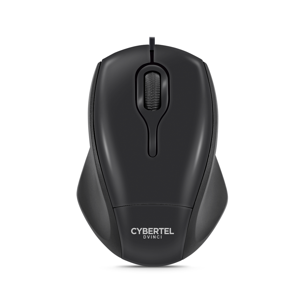 Mouse Cybertel Dvinci CYB M201 USB Negro