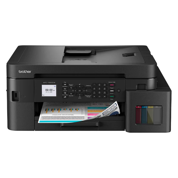 Impresora Multifuncional Brother, MFC-T930DW imprime/escanea/copia , WIFI-Direct, DUPLEX, ADF, Pantalla Led. 
