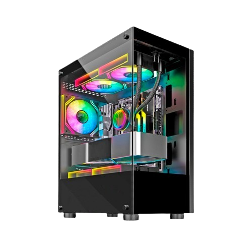 Case Gamer Halion MARK 355 Fish Tank 3 Fans ARGB