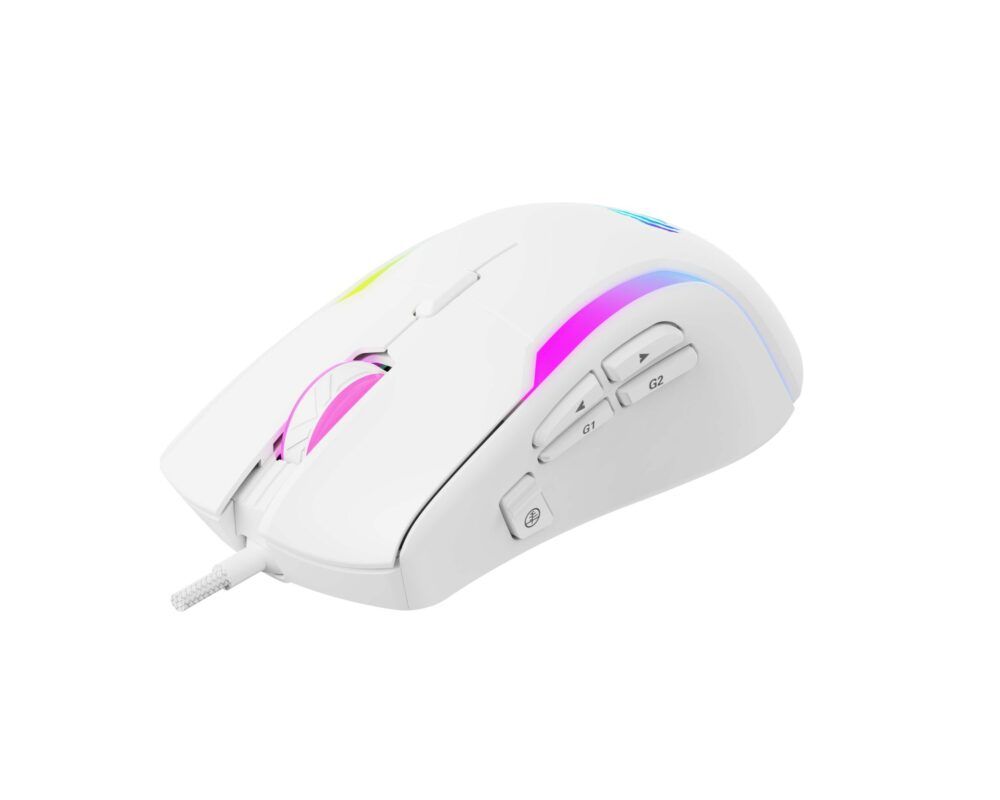 Mouse Gaming HAVIT MS1033, White, RGB