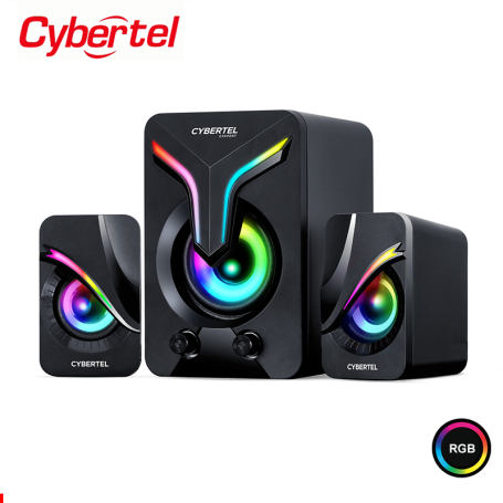 Parlante Cybertel Exxpert CBX S500 2.1 RGB 