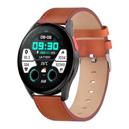 Reloj inteligente TEROS TE-8081B, 1.43" AMOLED, IP68, bluetooth 5.3, negro