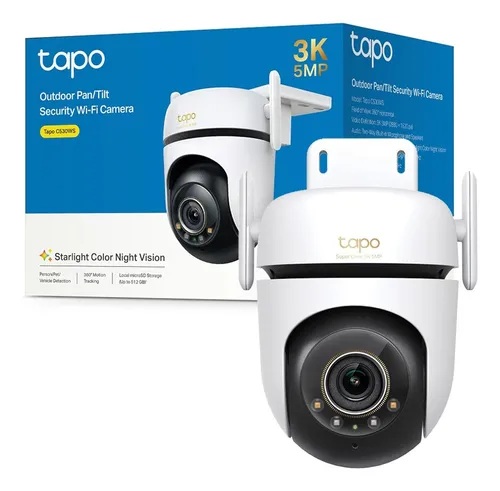 Camara de Seguridad TP-LINK Tapo C530WS WIFI 5MP 3K 360°PT