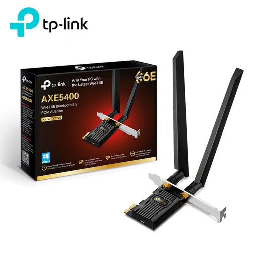 Adaptador Pcle TP-LINK ARCHER TXE72E WiFi6E AXE5400 triple banda