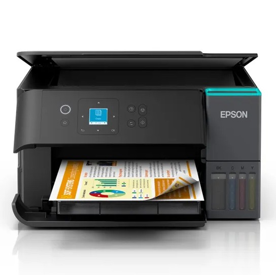 Impresora Multifuncional Epson EcoTank L4360,  Imprime/Escanea/Copia/WiFi/Pantalla/Duplex.