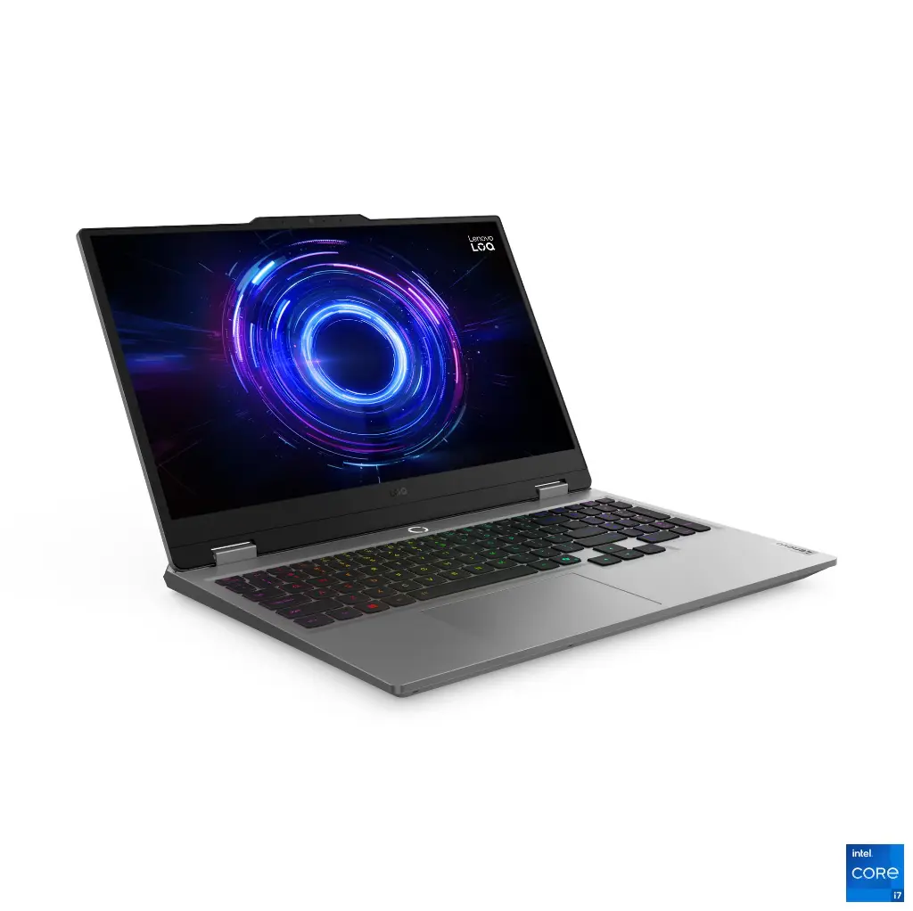 Laptop Gamer Lenovo LOQ de 15.6" FHD, Intel Core i5-13450HX,  Ram 24GB, SSD 512GB, NVIDIA GeForce RTX 5050 8GB, FreeDos.