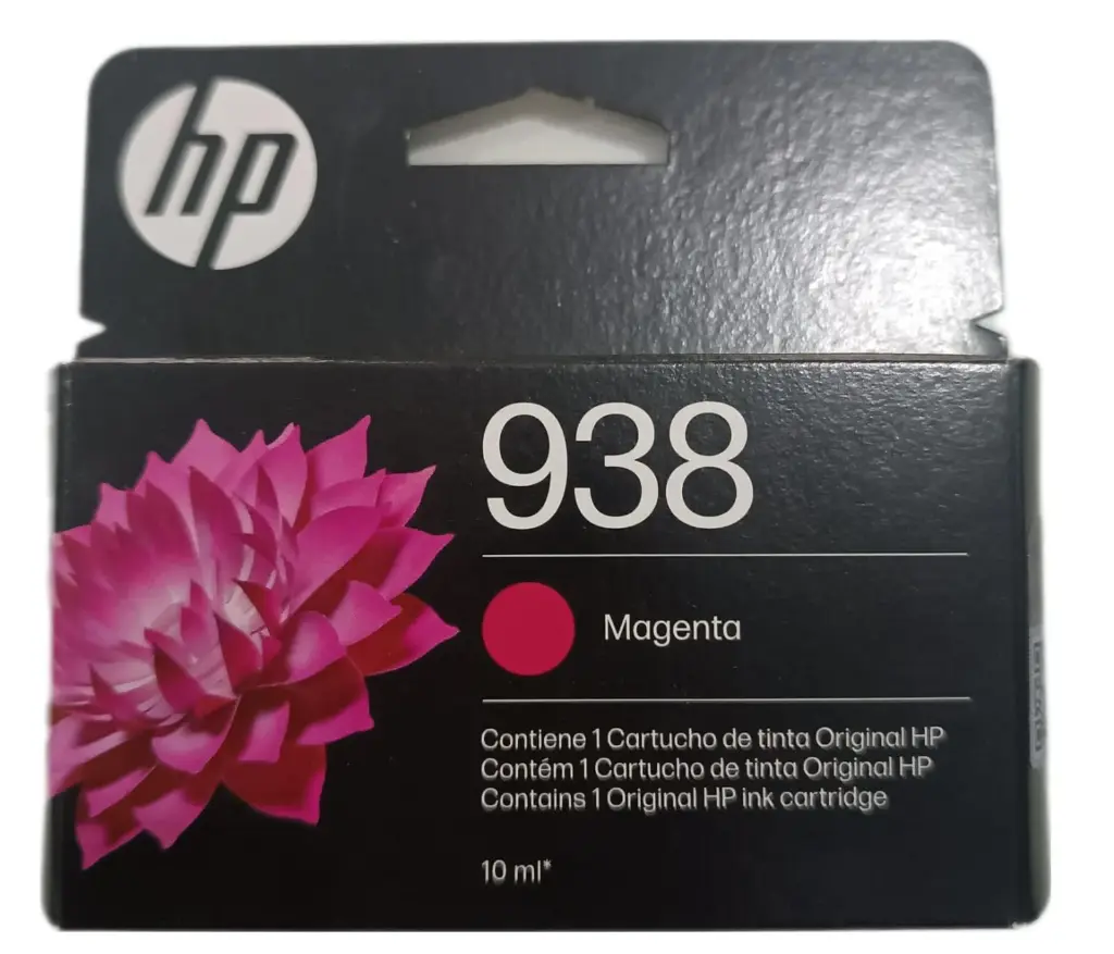 Tinta Original HP 938 (4S6X6PL) Color Magenta 