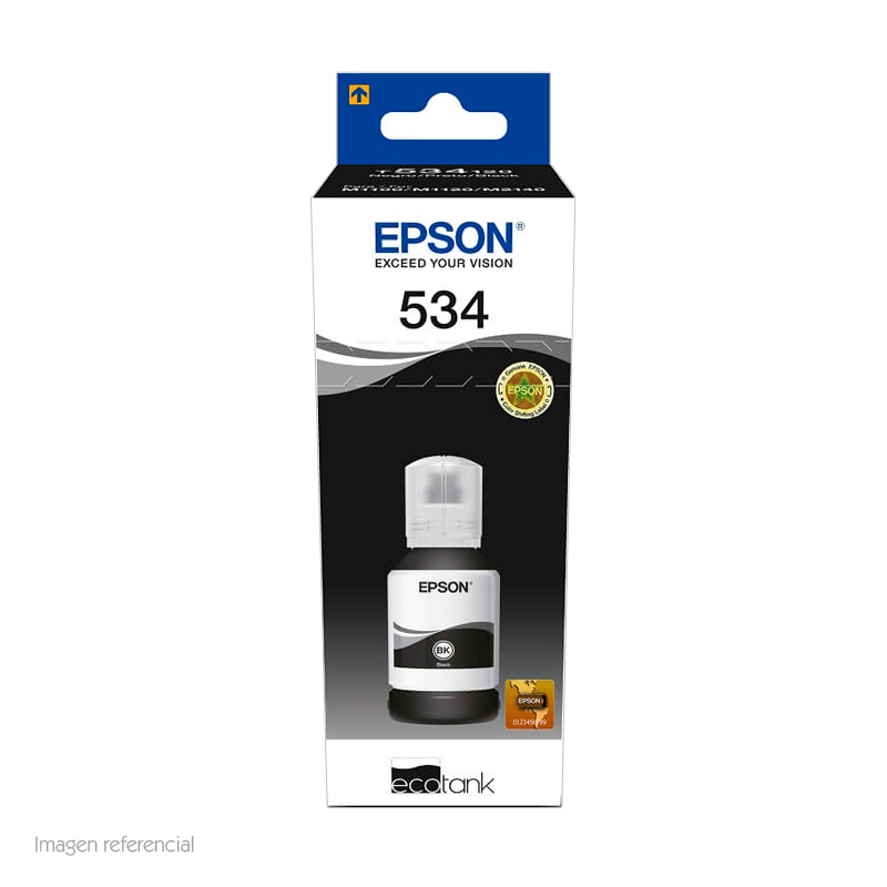 Tinta Epson 534 color Negro 120ml.