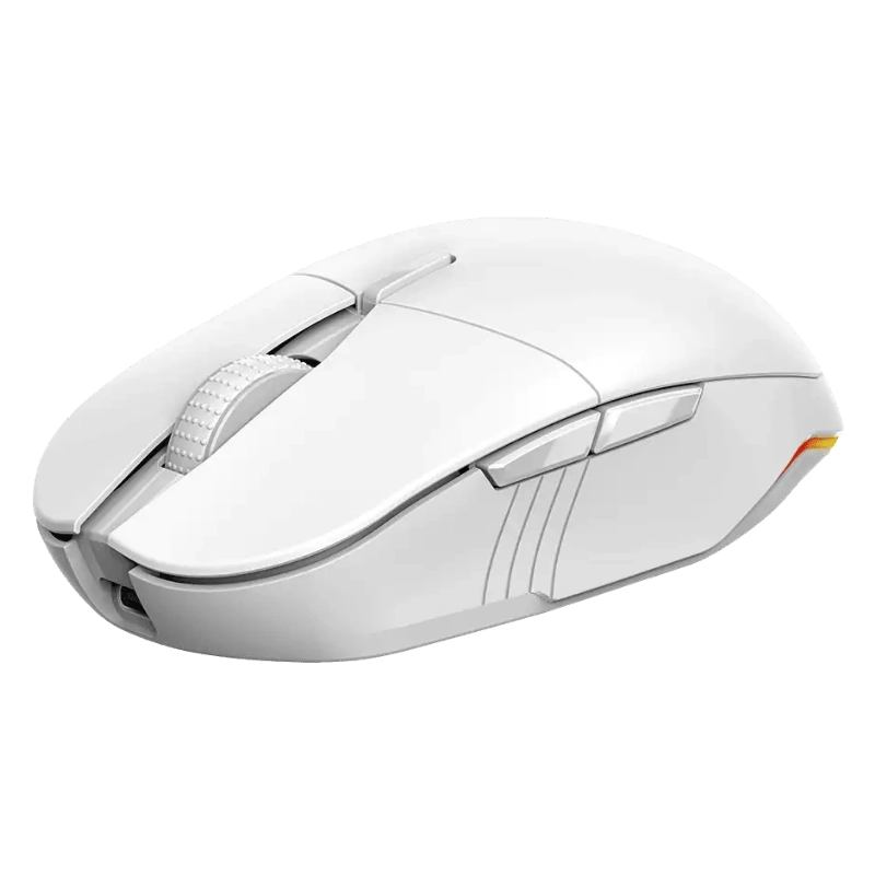 Mouse GAMING GENIUS GX SCORPION M8250 AI copilot, inalámbrico, BT, 3200DPI, 6 botones, RGB, Blanco