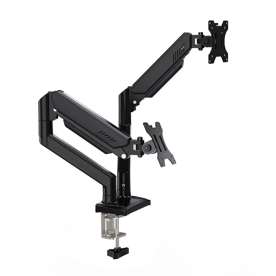 Soporte/Brazo para Monitor DOBLE MUA8014B, MONTAJE PANTALLAS DE 14'' A 32''