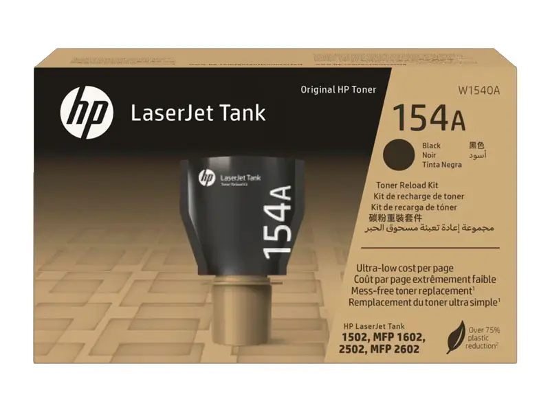 Toner HP 154A Negro 1502/1602/2602 2,500 PGS