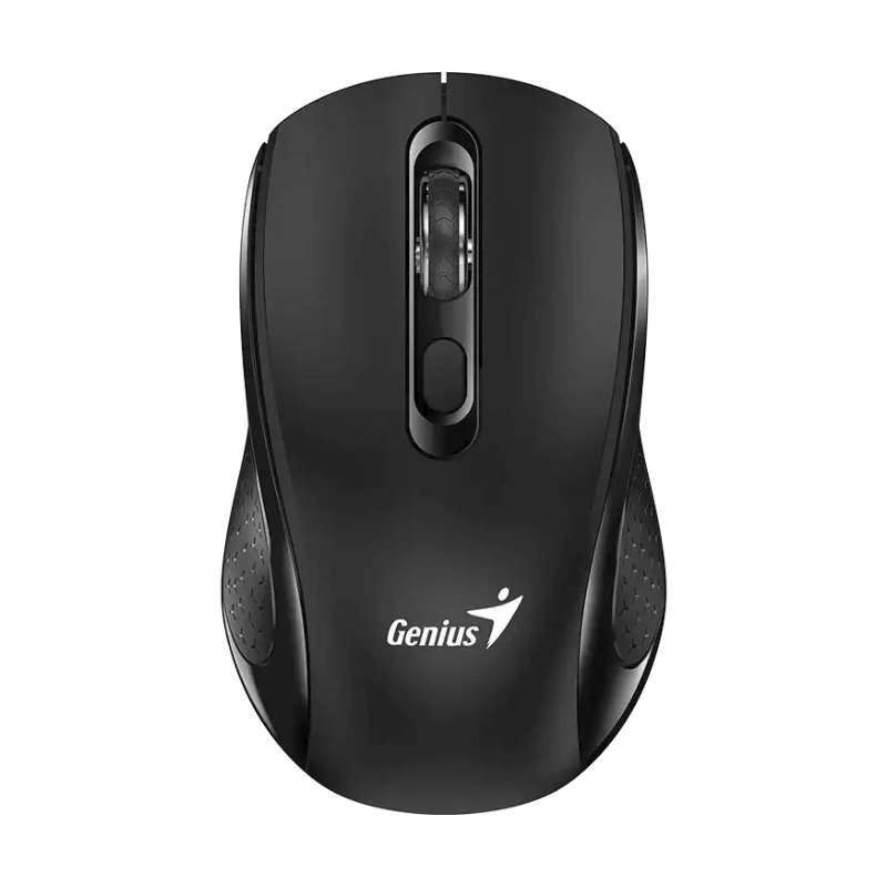 Mouse Ergonomico Genius NX-8025S, AI Copilot, Wifi, Silent 4 Bot, Negro.