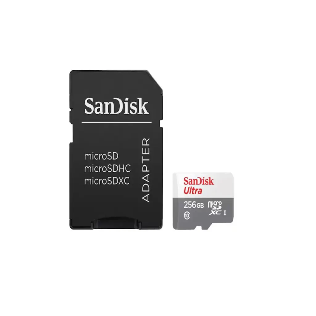 Memoria Micro SD SANDISK Ultra UHS-I 256GB + Adaptador Clase 10