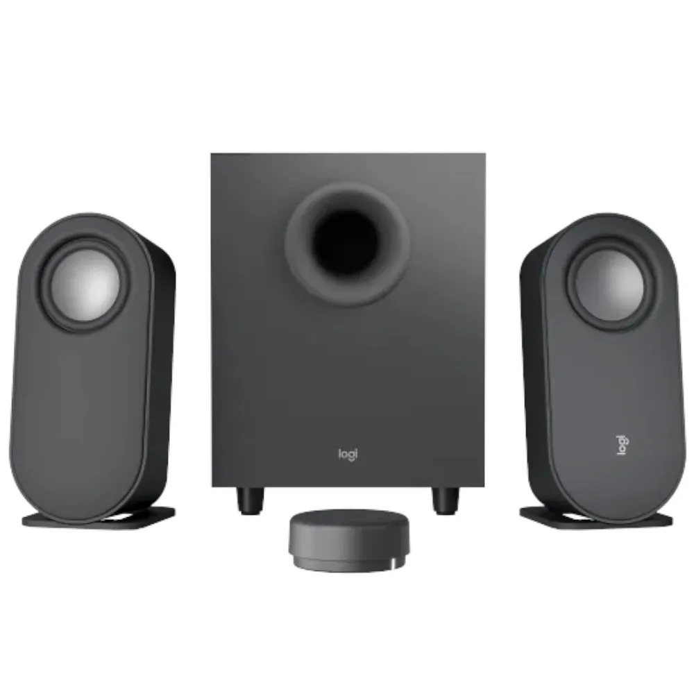 Parlante Logitech Z407 2.1 80 watts RMS BT, USB y 3.5 mm