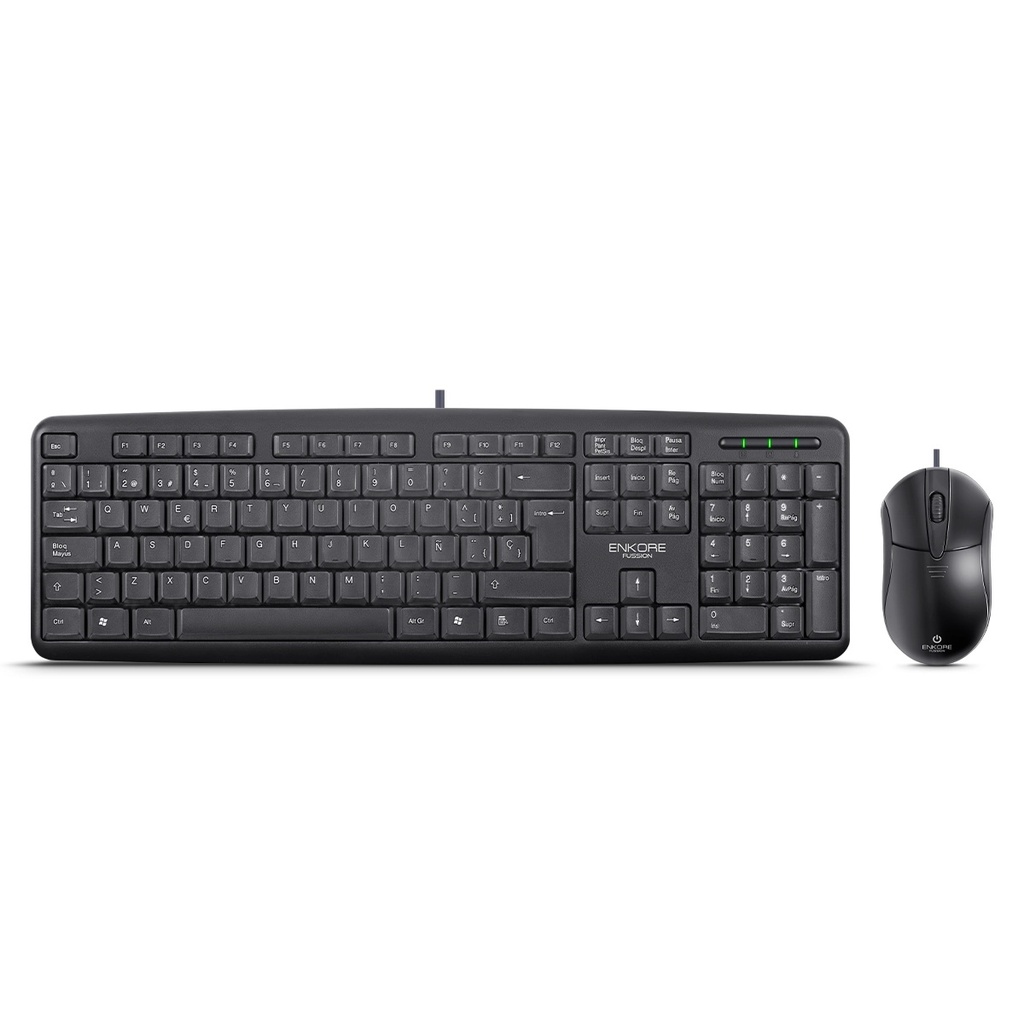 Combo Enkore Teclado y Mouse ENT502 USB.