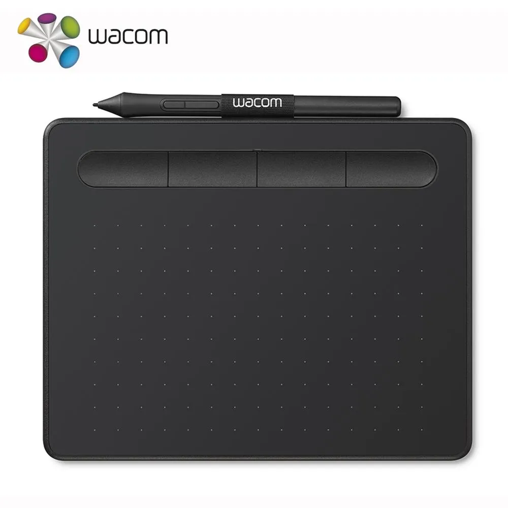 Tableta Grafica Wacom Intuos CTL4100 Small Bluetooth Color Negro
