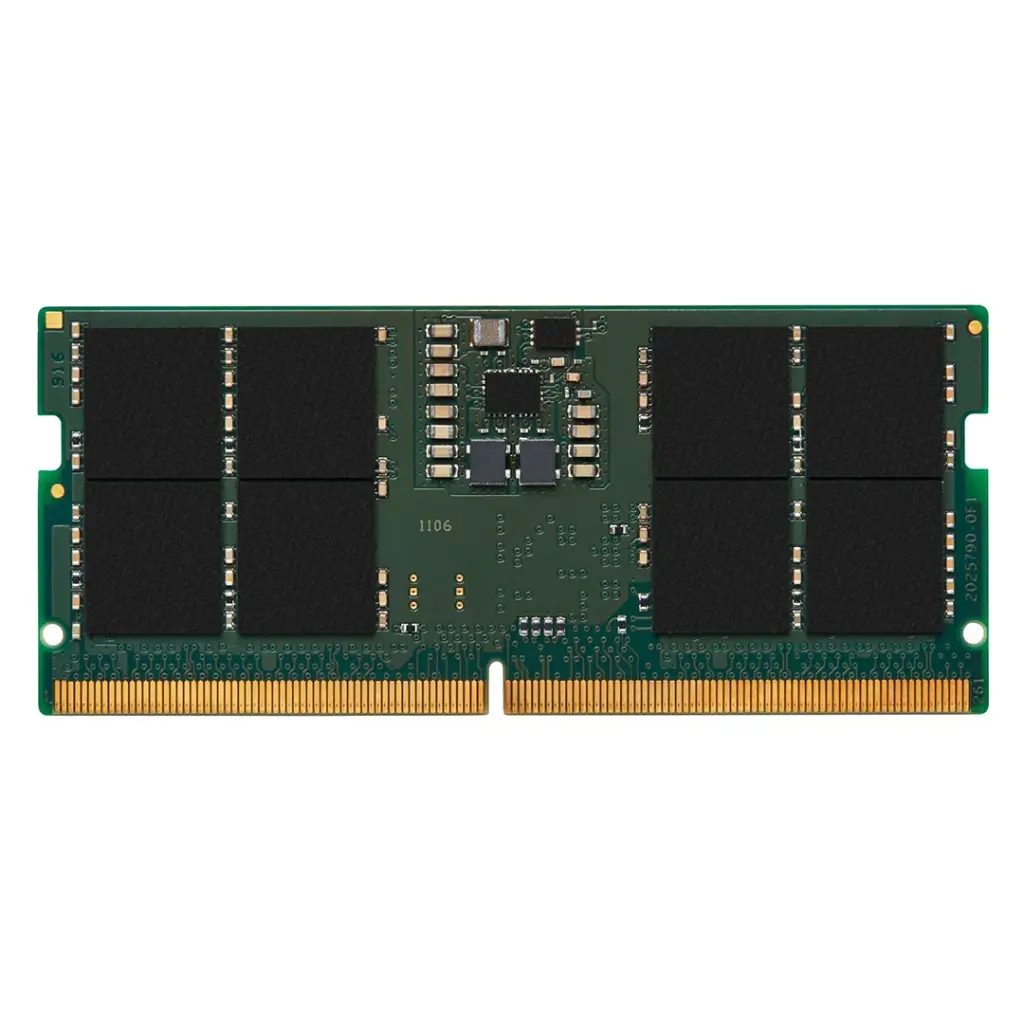 Memoria Ram Kingston 16GB, SODIMM, DDR5-4800MHz, CL40, 1.1V, 262-pin, Non-ECC.