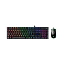 Kit Mecánico Gaming Teclado y Mouse Antryx GC-3100 Black Red Switch