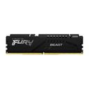 Memoria Kingston Fury Beast 8GB DDR5-4800MHz PC5-38400 CL38, 1.1V, 288-Pin, XMP 3.0