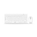 Combo Cybertel Evolution CYB WT801 Teclado + Mouse Inalambrico WIFI Blanco