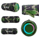 PARLANTE TEROS COLOR VERDE MILITAR CAMUFLADO, 40 WATTS