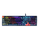 Teclado Mecanico Halion Drogo BK HA-K947G Rainbow SWITCH RED