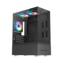 Case Gamer Halion BUFFALO CR41 c/fuente 500W, 2xUSB 2.0, 1xUSB 3.0, Audio HD, Negro.